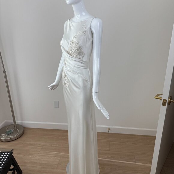 david fielden sample wedding dress bridal gown - Picture 7 of 12